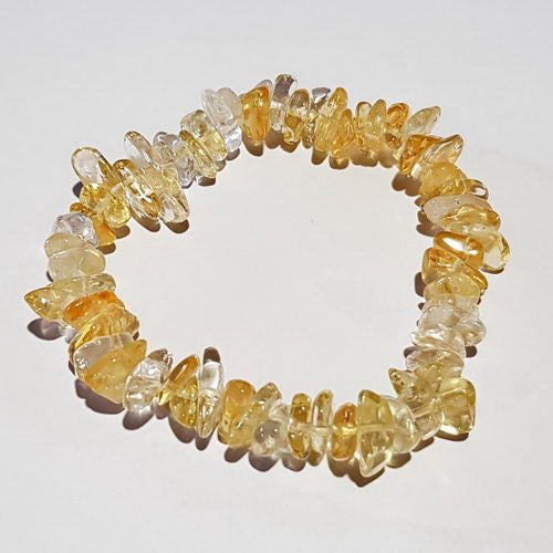 Citrine (Heat Treated) HG Lge Chip Bracelet